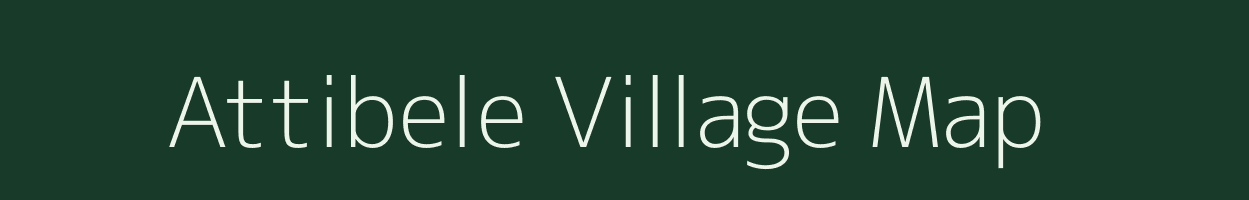 Attibele village map in Karnataka