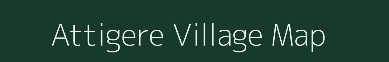 Attigere village map in Karnataka