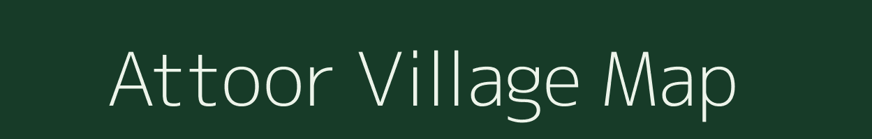 Attoor village map in Kerala