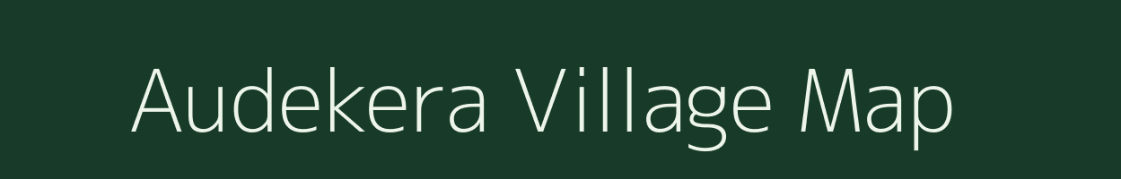 Audekera village map in Chhattisgarh