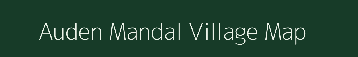 Auden Mandal village map in Uttar Pradesh