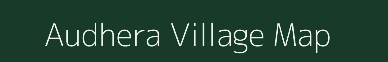 Audhera village map in Madhya Pradesh