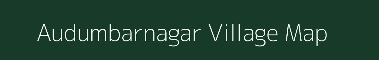 Audumbarnagar village map in Maharashtra