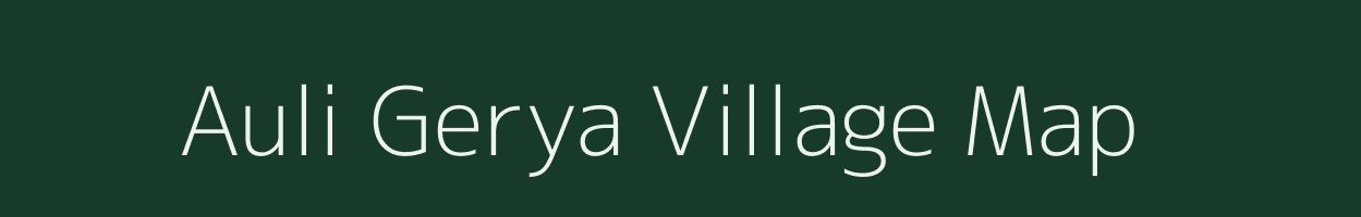 Auli Gerya village map in West Bengal