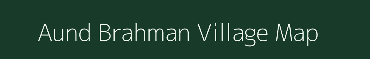 Aund Brahman village map in Rajasthan