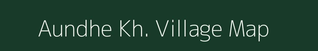 Aundhe Kh. village map in Maharashtra