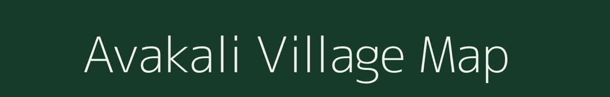 Avakali village map in Maharashtra