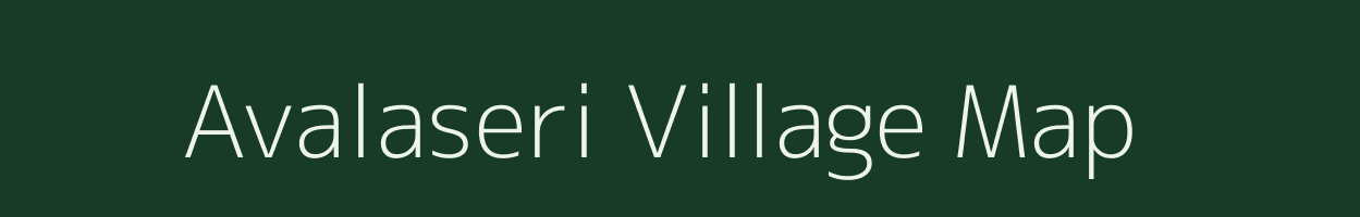 Avalaseri village map in Tamil Nadu