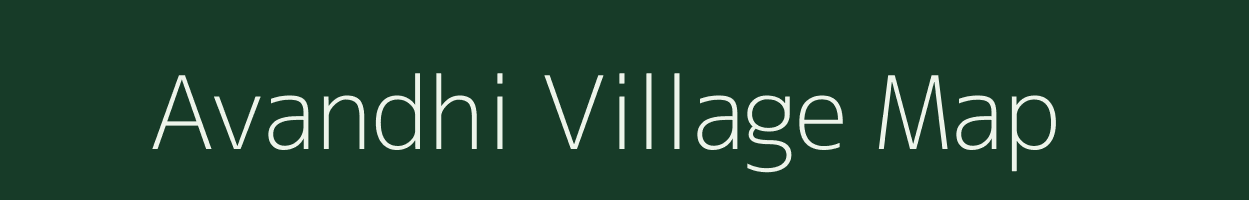 Avandhi village map in Maharashtra