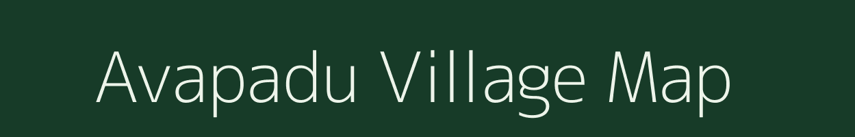 Avapadu village map in Andhra Pradesh