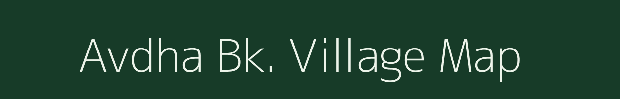 Avdha Bk. village map in Maharashtra