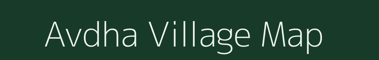 Avdha village map in Gujarat