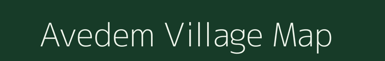 Avedem village map in Goa