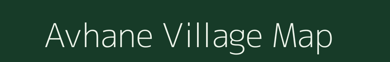 Avhane village map in Maharashtra