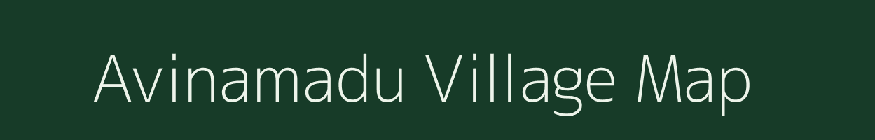 Avinamadu village map in Karnataka