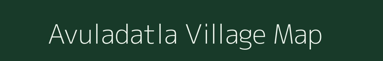 Avuladatla village map in Andhra Pradesh