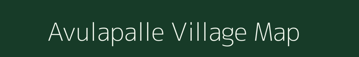 Avulapalle village map in Andhra Pradesh