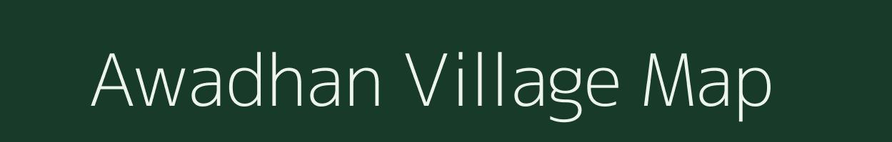 Awadhan village map in Maharashtra