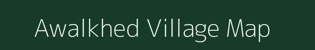 Awalkhed village map in Maharashtra