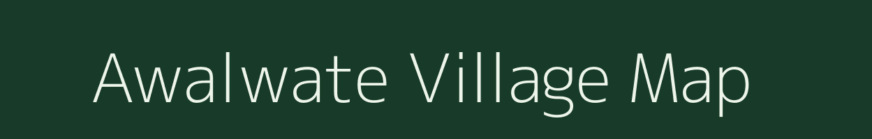 Awalwate village map in Maharashtra