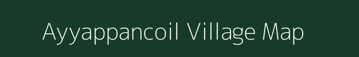 Ayyappancoil village map in Kerala