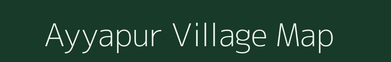 Ayyapur village map in Rajasthan