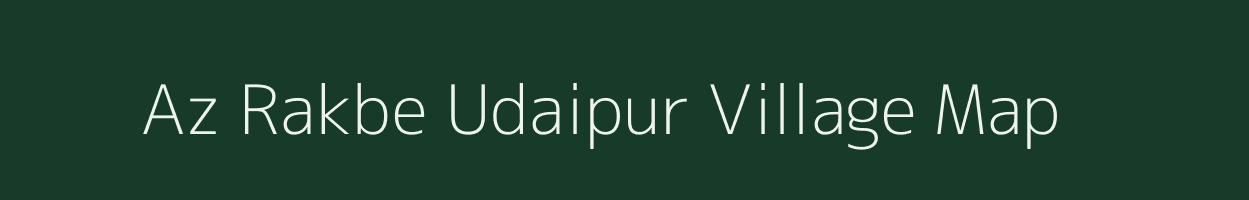 Az Rakbe Udaipur village map in Bihar