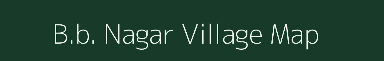 B.b. Nagar village map in Uttar Pradesh