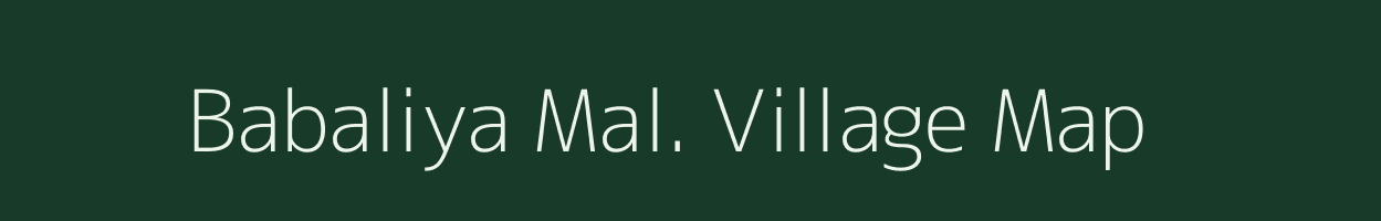 Babaliya Mal. village map in Madhya Pradesh