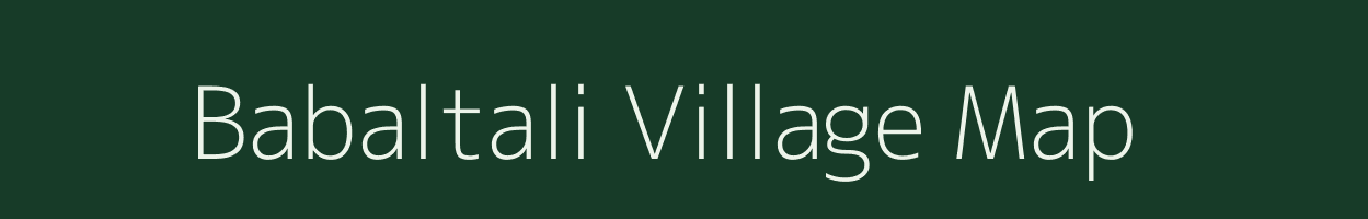 Babaltali village map in West Bengal