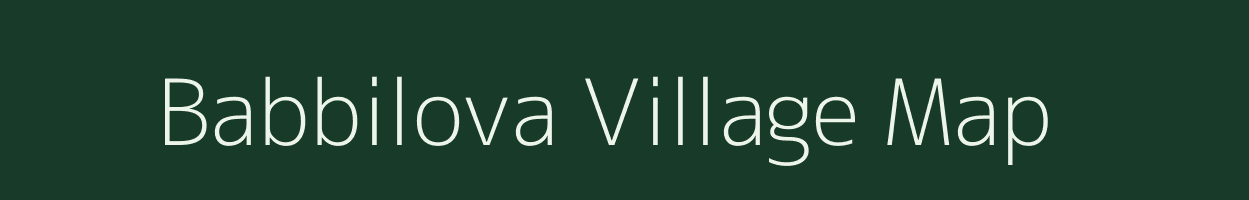 Babbilova village map in Andhra Pradesh
