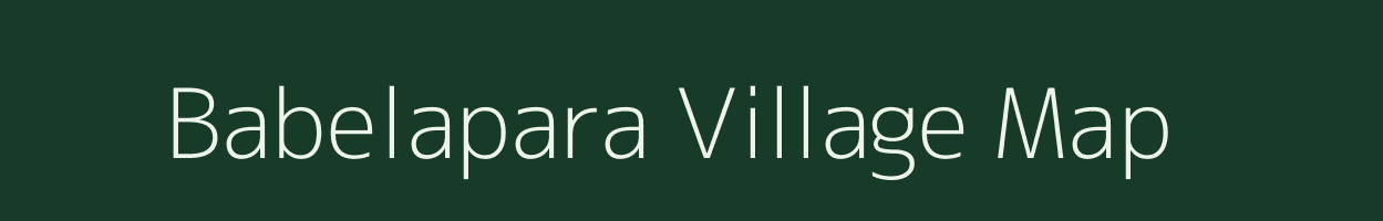 Babelapara village map in Meghalaya