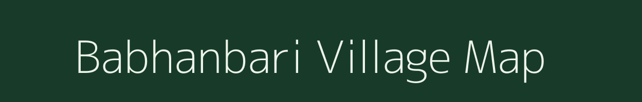 Babhanbari village map in West Bengal