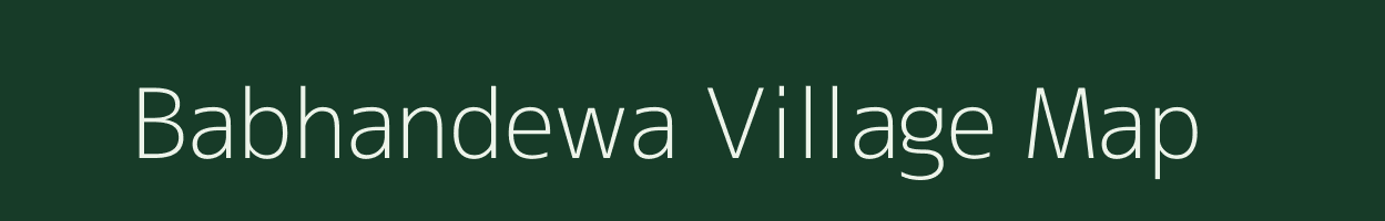 Babhandewa village map in Bihar