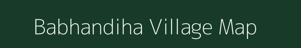 Babhandiha village map in Jharkhand