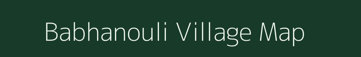 Babhanouli village map in Uttar Pradesh