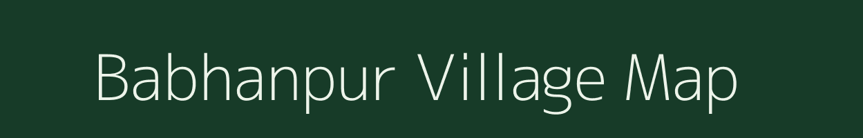 Babhanpur village map in Uttar Pradesh