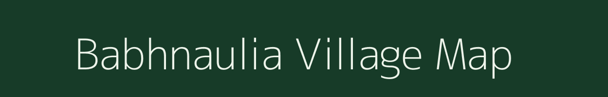 Babhnaulia village map in Bihar