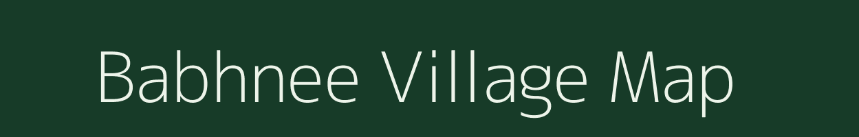 Babhnee village map in Uttar Pradesh