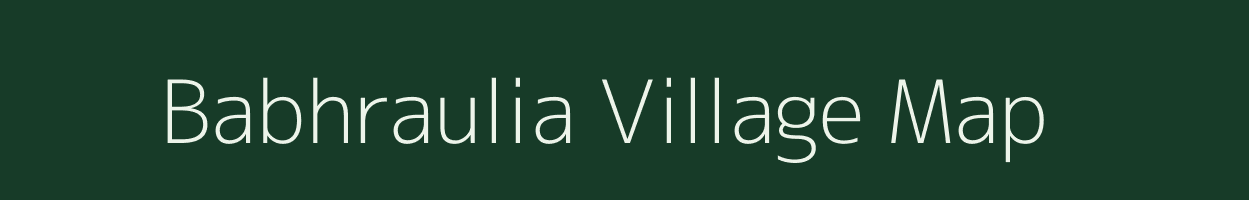 Babhraulia village map in Bihar