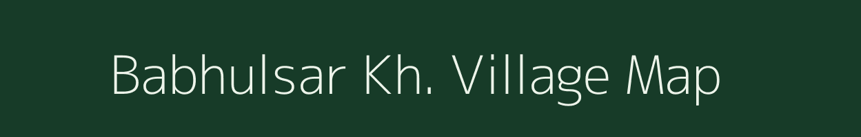 Babhulsar Kh. village map in Maharashtra