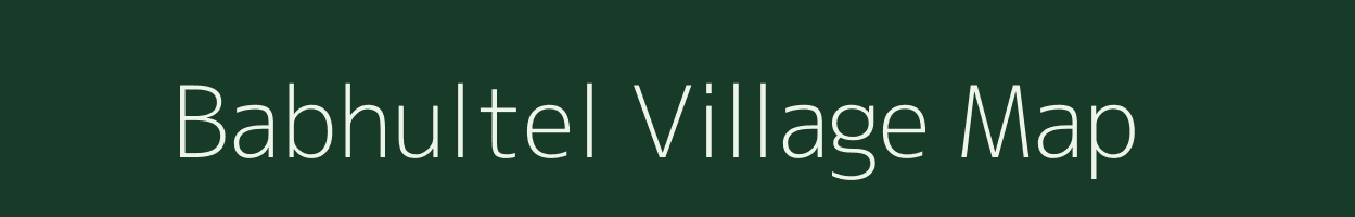 Babhultel village map in Maharashtra