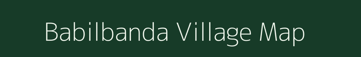 Babilbanda village map in Meghalaya