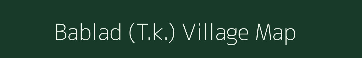 Bablad (T.k.) village map in Karnataka