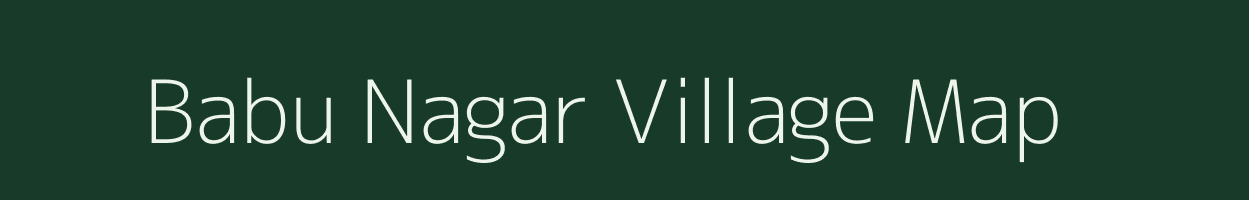 Babu Nagar village map in Rajasthan