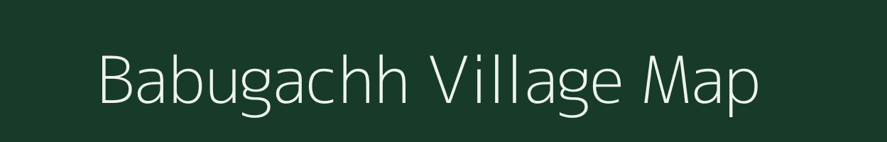 Babugachh village map in West Bengal