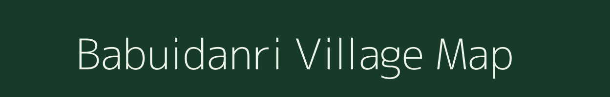 Babuidanri village map in West Bengal