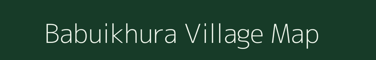 Babuikhura village map in Jharkhand