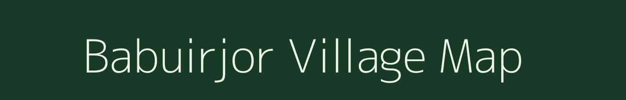 Babuirjor village map in West Bengal