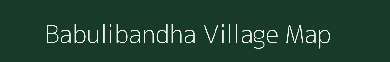 Babulibandha village map in Odisha